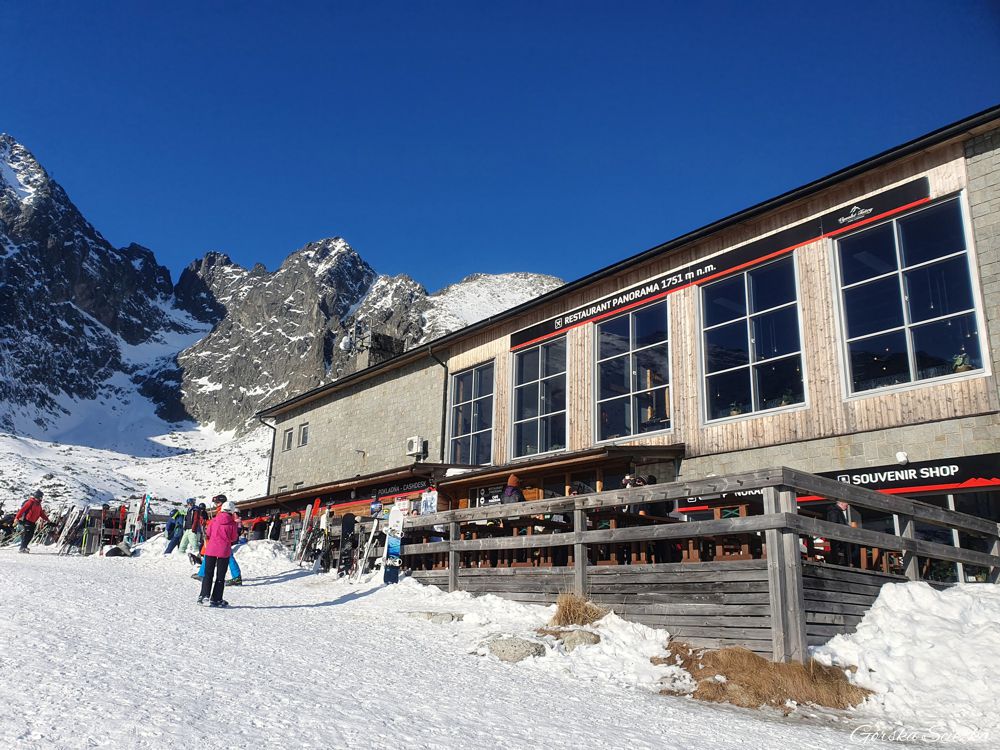 Łomnicki Staw: Cafe Panorama przy Łomnickim Stawie