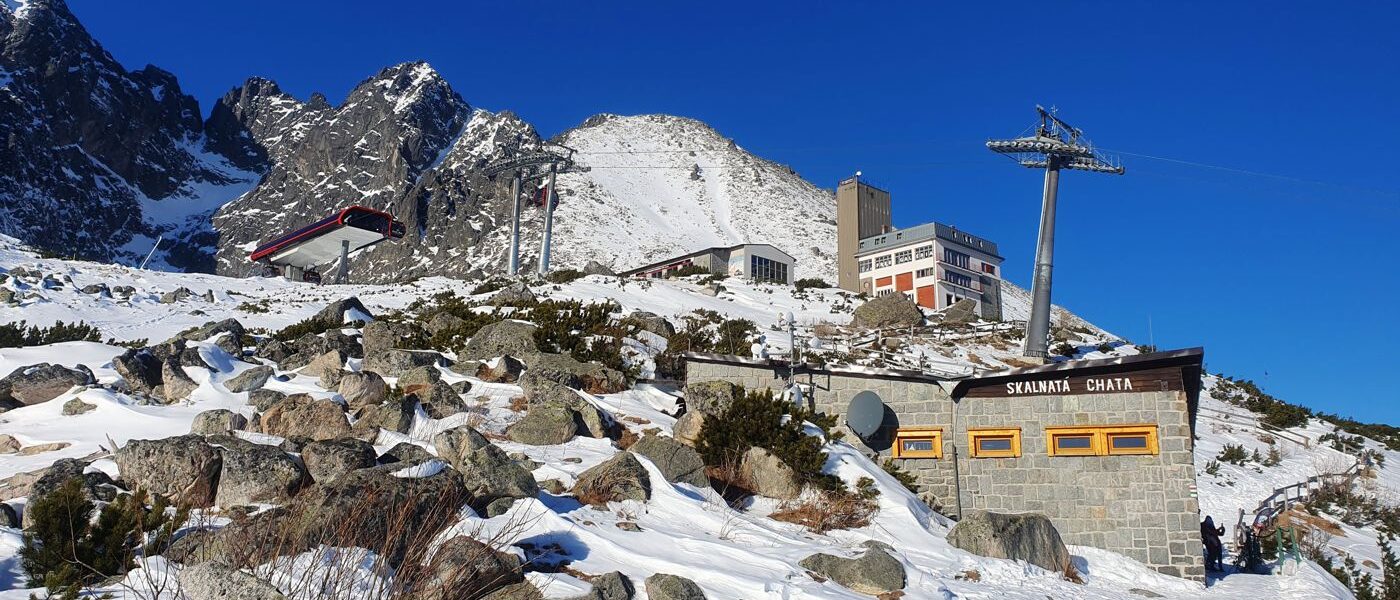 Łomnicki Staw - Skalnate pleso