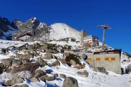 Łomnicki Staw - Skalnate pleso