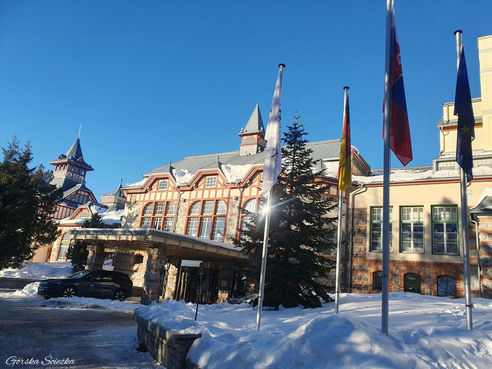 Szczyrbskie Jezioro: Ekskluzywny hotel przy jeziorze
