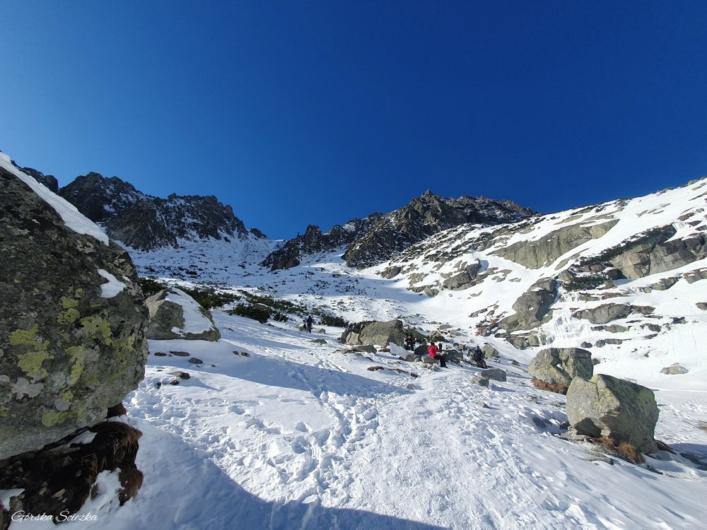 Wodospad Skok w Dolinie Młynickiej