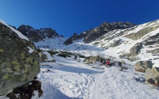 Wodospad Skok w Dolinie Młynickiej