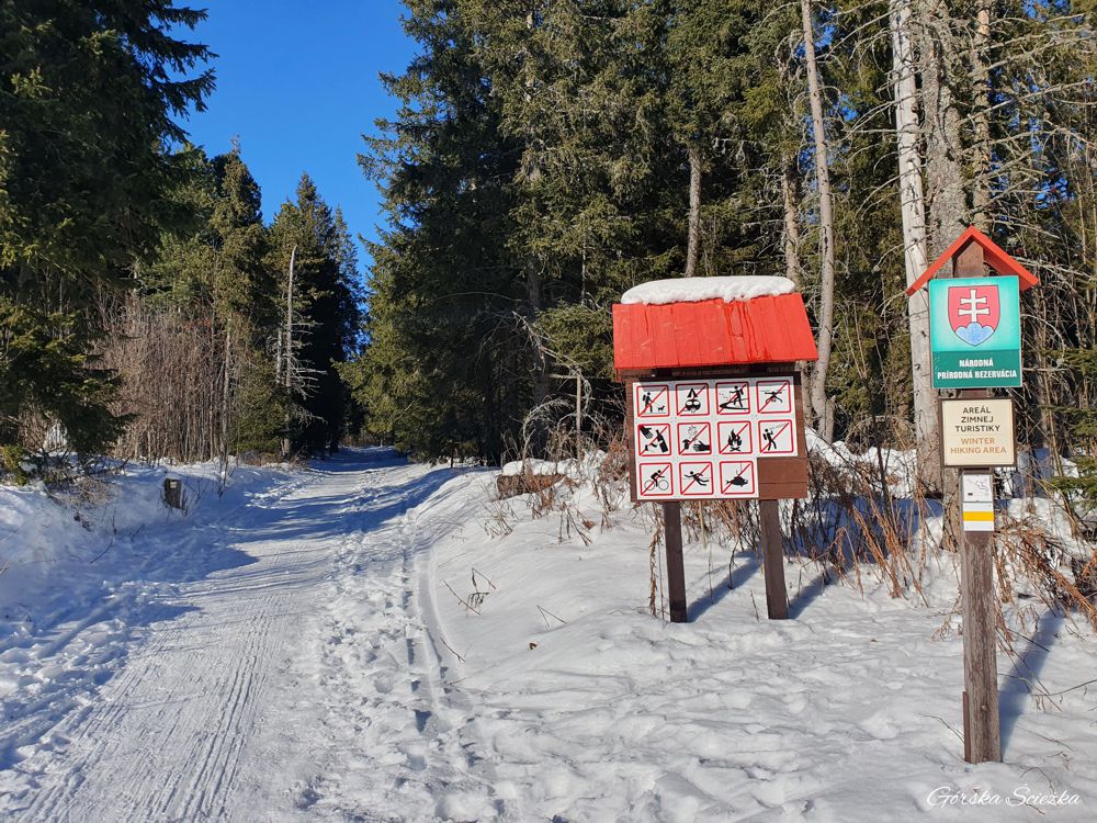 Wodospad Skok: Początek Doliny Młynickiej